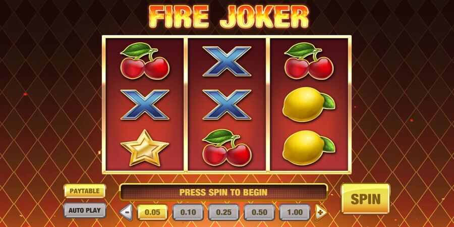 Fire Joker slot reels