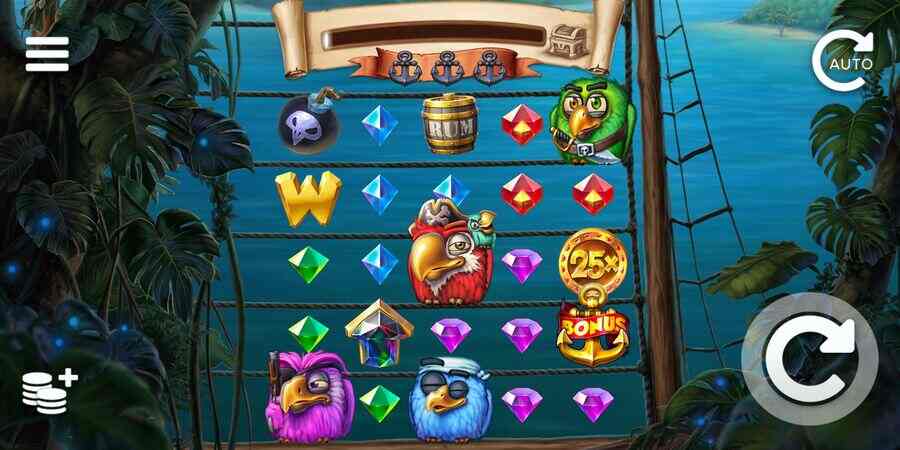 Pirots online slot game