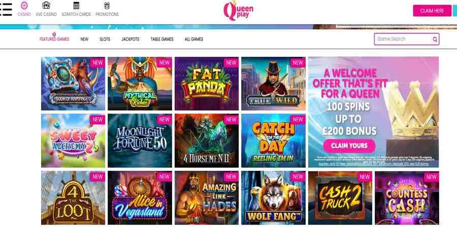 Queen Play casino slots