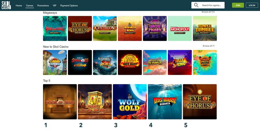how to play online slots - step 2