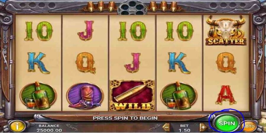 how to play slots - step 4