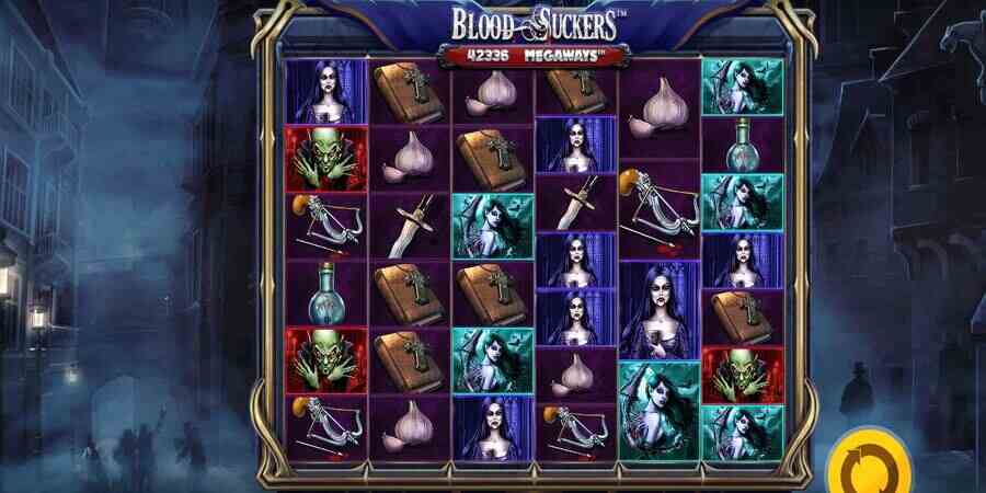 Blood Suckers Megaways slots with high rtp
