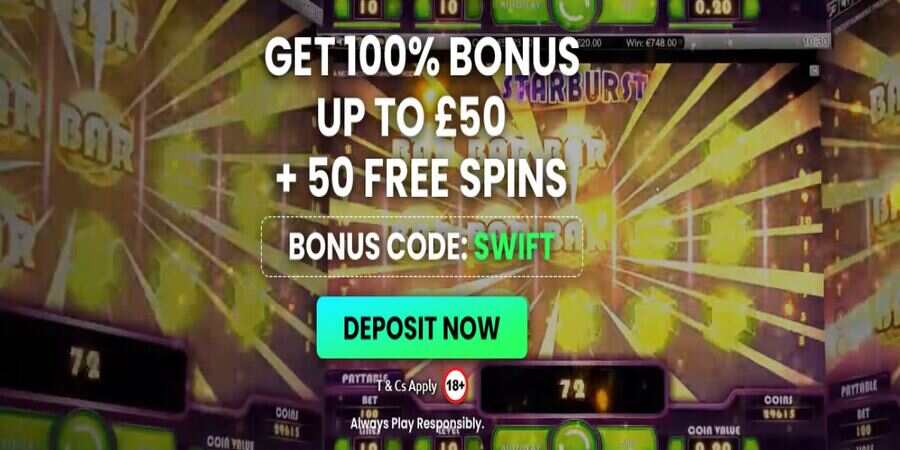 Swift casino bonuses