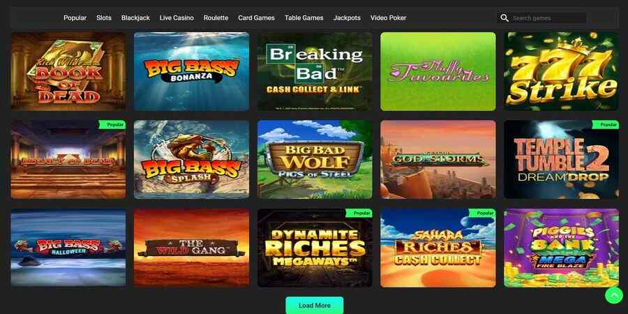 Online slot games at Swift casino