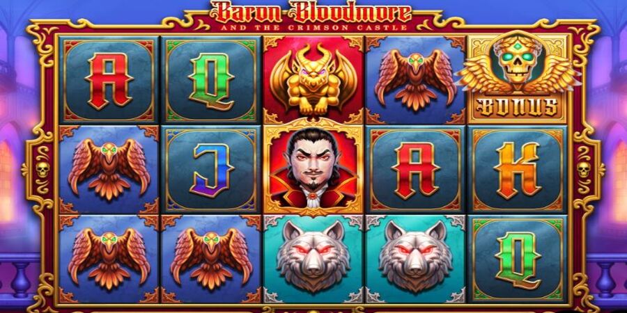 Baron Bloodmore and the Crimson Castle slot