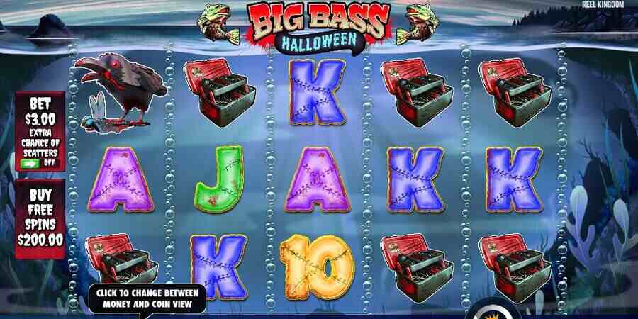 Big Bass Halloween slot game