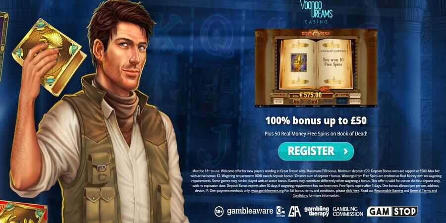Voodoo Dreams welcome bonus