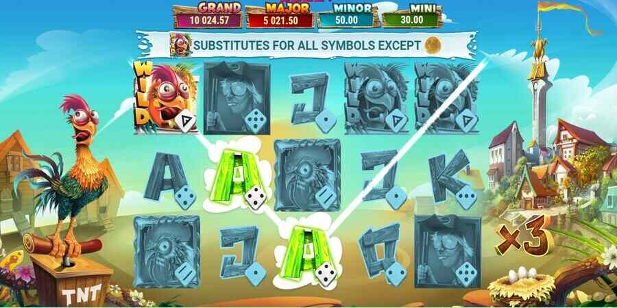 Chicken Madness Dice slot