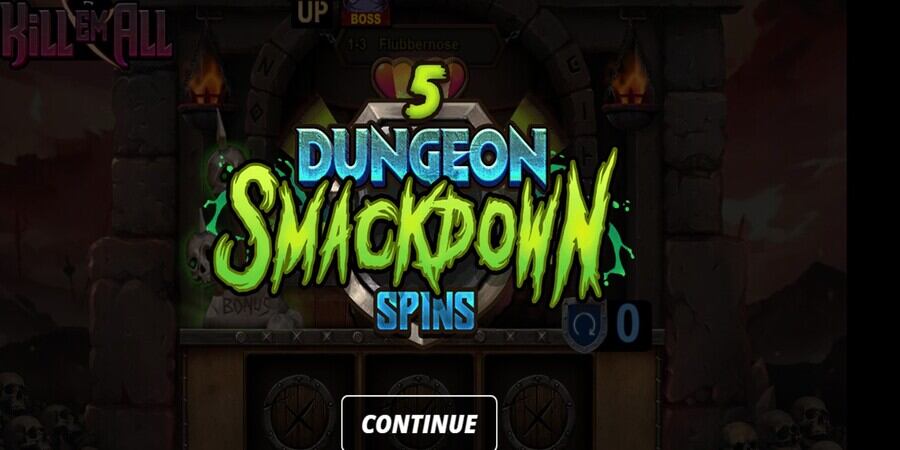 Dungeon Smackdown spins