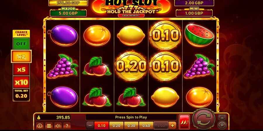 Hot Slot: 777 Hold the Jackpot slot