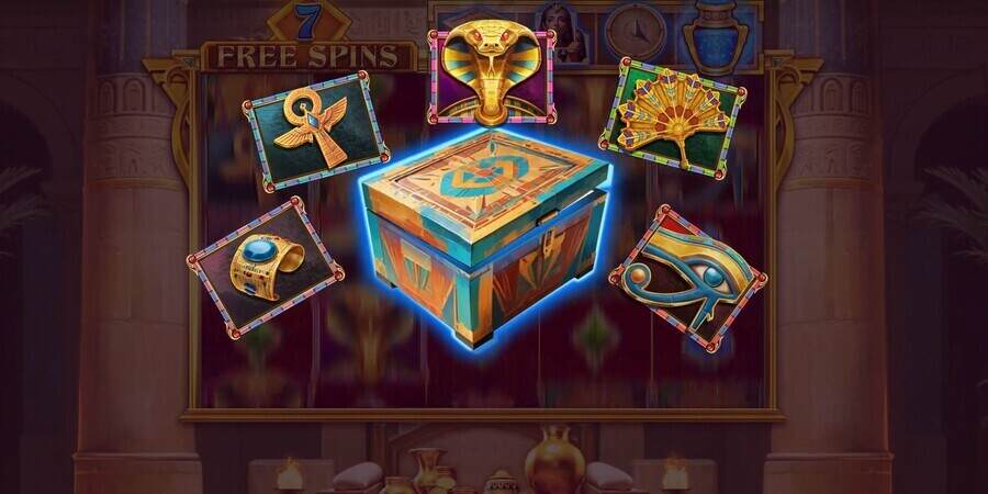 Rise of Cleopatra slot features