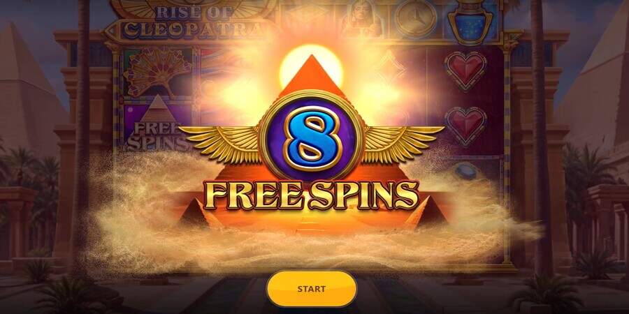 Rise of Cleopatra free spins bonus