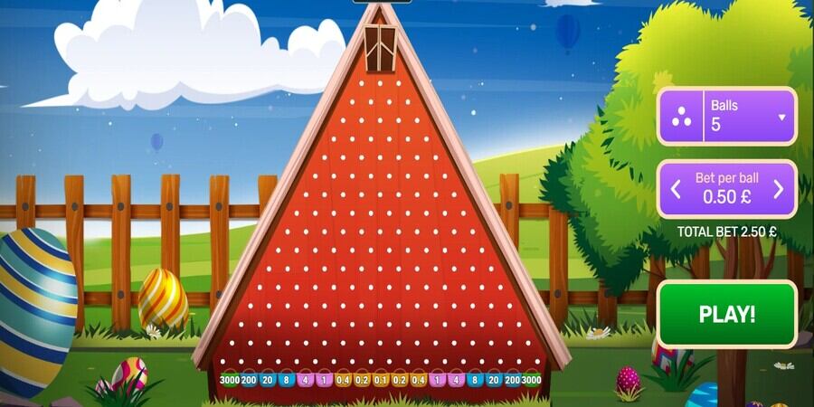 Best Easter-themed casino games - Easter Plinko