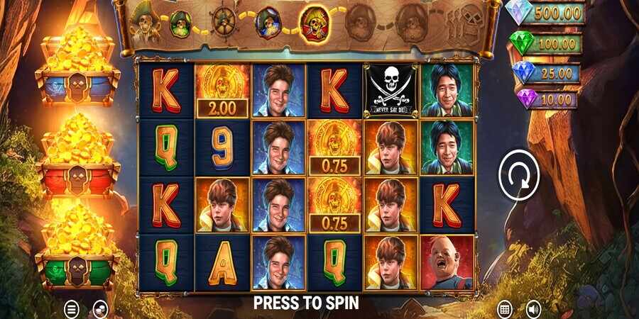 The Goonies Quest for Treasure 3 slot game